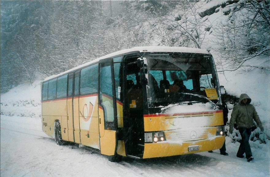 (105'619) - Theytaz, Sion - VS 60'238 - Mercedes (ex Rielle, Sion) am 21. M�rz 2008 in Veysonnaz, Station