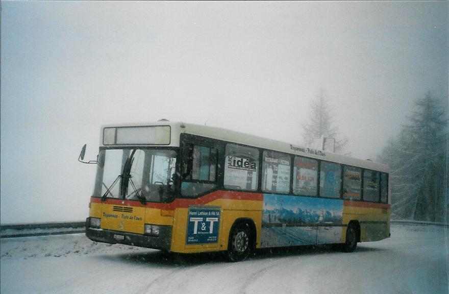 (105'620) - Buchard, Leytron - VS 33'100 - Mercedes/Hess (ex Voegtlin-Meyer, Brugg Nr. 74) am 21. M�rz 2008 in Veysonnaz, Station