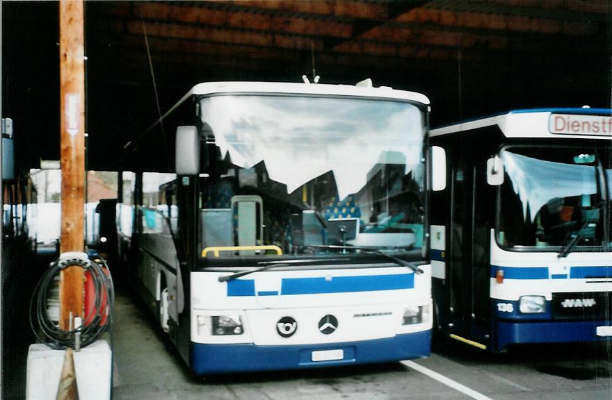 (105'714) - ZVB Zug - Nr. 159/ZG 51'159 - Mercedes (ex Nr. 59) am 23. M�rz 2008 in Zug, Garage
