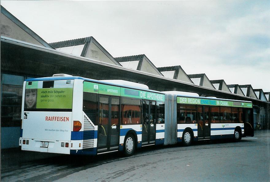(105'719) - ZVB Zug - Nr. 7/ZG 3357 - Mercedes am 23. M�rz 2008 in Zug, Garage