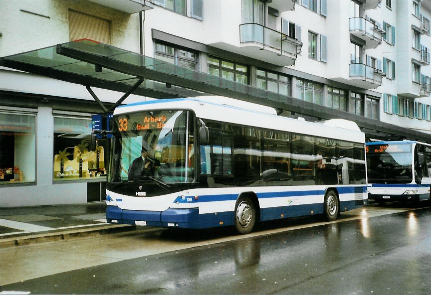 (106'108) - ZVB Zug - Nr. 139/ZG 3399 - Scania/Hess am 31. M�rz 2008 beim Bahnhof Zug