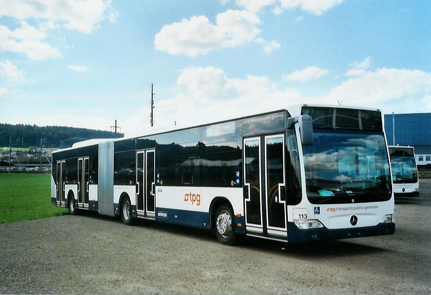 (106'401) - TPG Gen�ve - Nr. 113 - Mercedes am 13. April 2008 in Wil, Larag