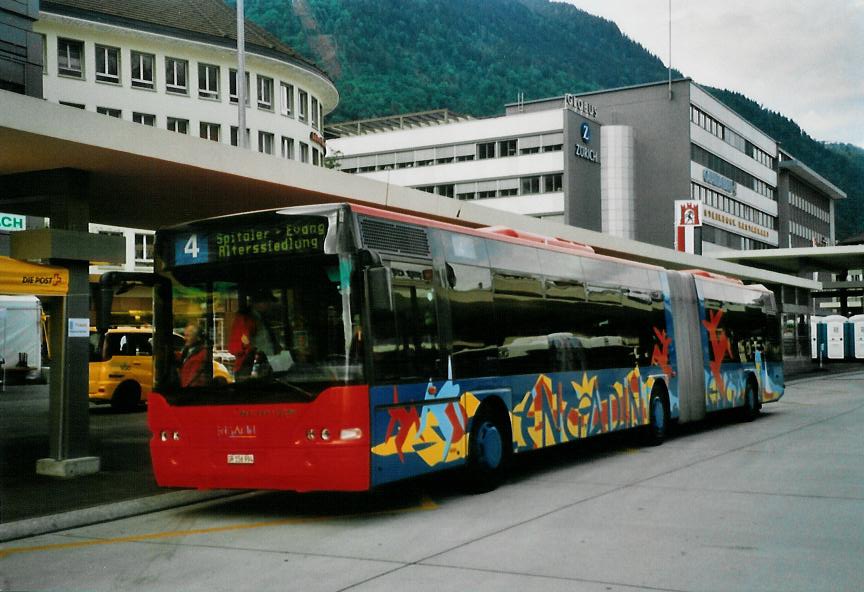 (107'216) - SBC Chur - Nr. 94/GR 156'994 - Neoplan am 24. Mai 2008 beim Bahnhof Chur