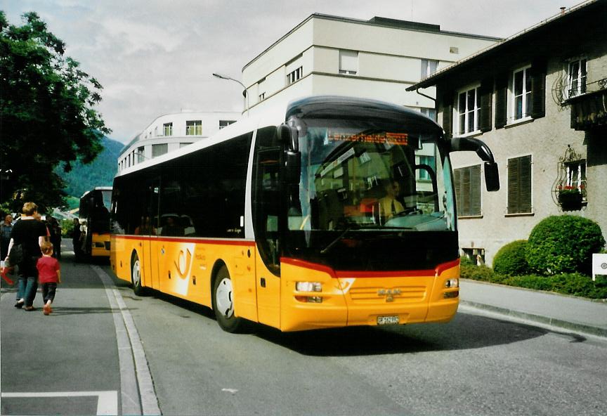 (107'235) - PostAuto Graub�nden - GR 162'992 - MAN am 24. Mai 2008 in Chur, Postautostation (prov. Haltestelle)
