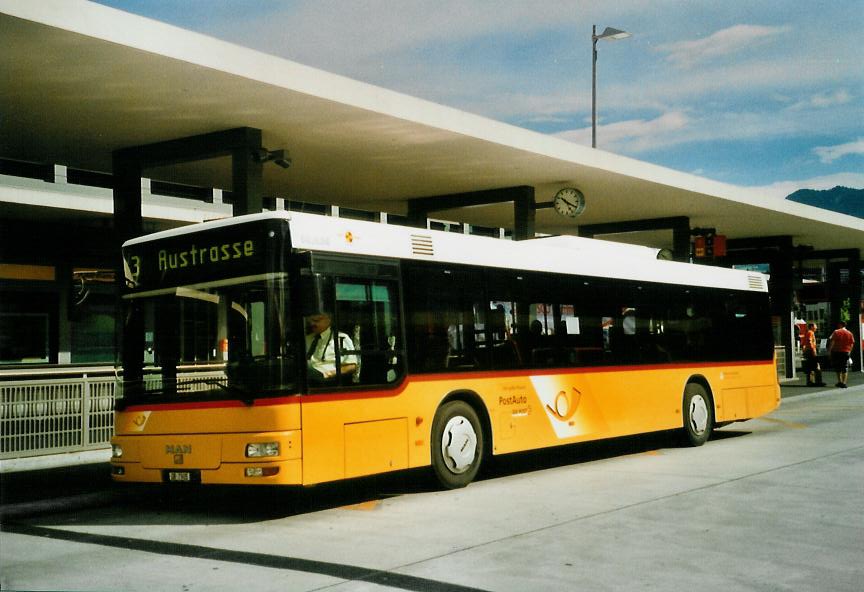 (107'305) - D�nser, Trimmis - GR 7905 - MAN am 24. Mai 2008 beim Bahnhof Chur
