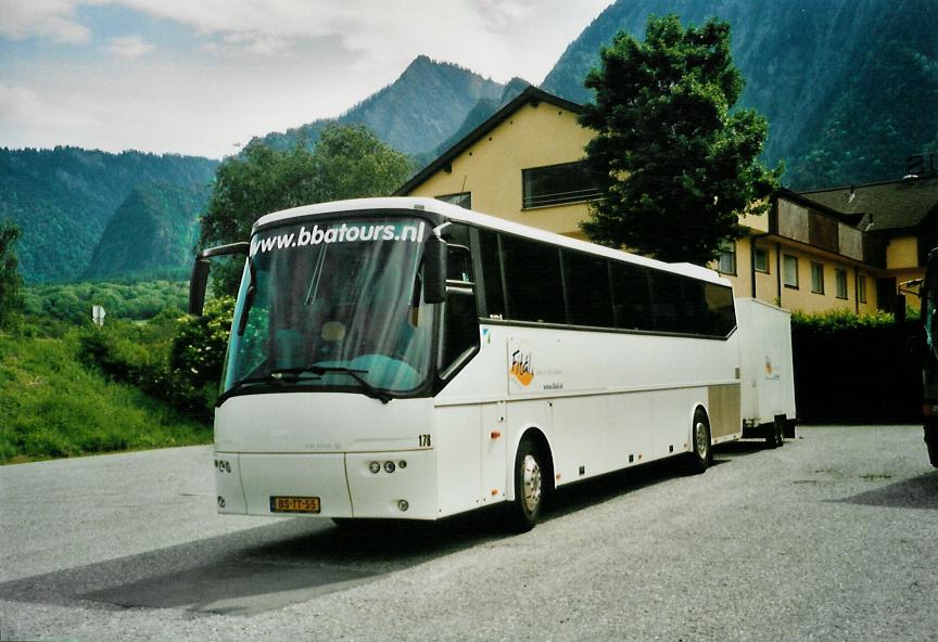 (107'307) - Aus Holland: Fit�l, Hardinxfeld - Nr. 178/BS-TT-55 - Bova am 24. Mai 2008 beim Bahnhof Untervaz