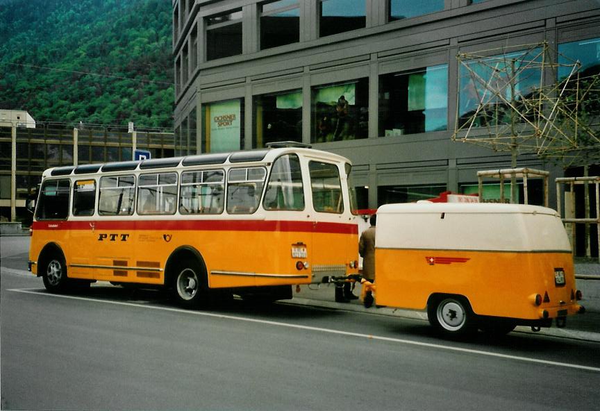 (107'333) - Rentsch, B�riswil - BE 823'203 - FBW/Gangloff (ex P 23'203; ex P 21'003) am 24. Mai 2008 beim Bahnhof Chur