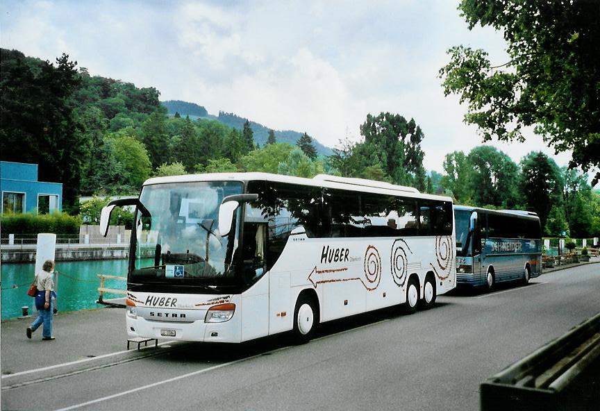 (107'606) - Huber, Oberkirch - LU 15'584 - Setra am 30. Mai 2008 bei der Schiffl�ndte Thun