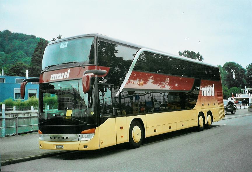 (107'803) - Marti, Kallnach - Nr. 29/BE 572'229 - Setra am 5. Juni 2008 bei der Schiffl�ndte Thun