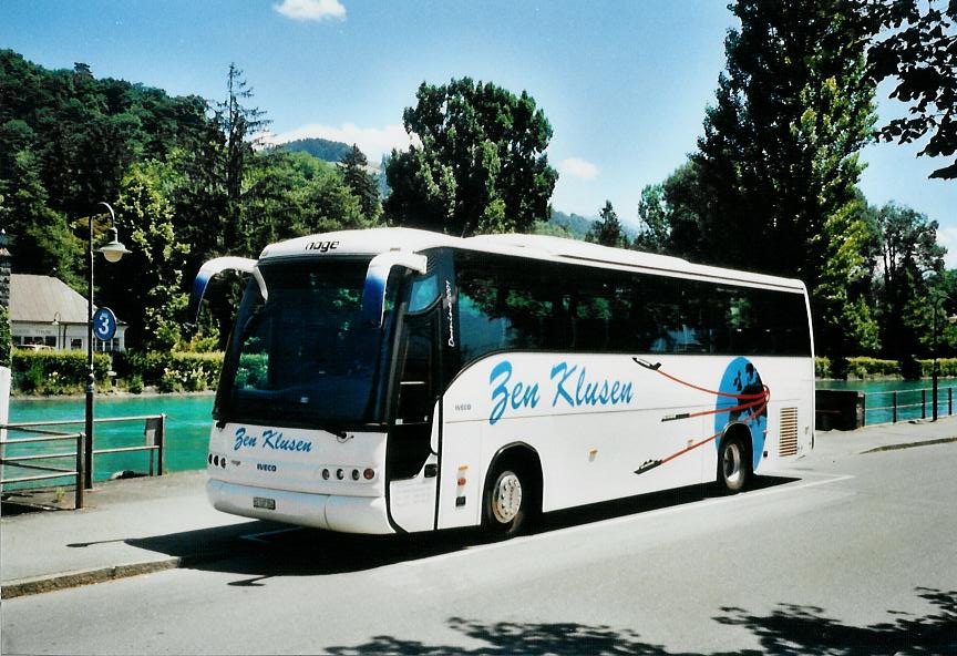 (108'426) - Zen Klusen, Gr�chen - VS 137'354 - Iveco am 28. Juni 2008 bei der Schiffl�ndte Thun