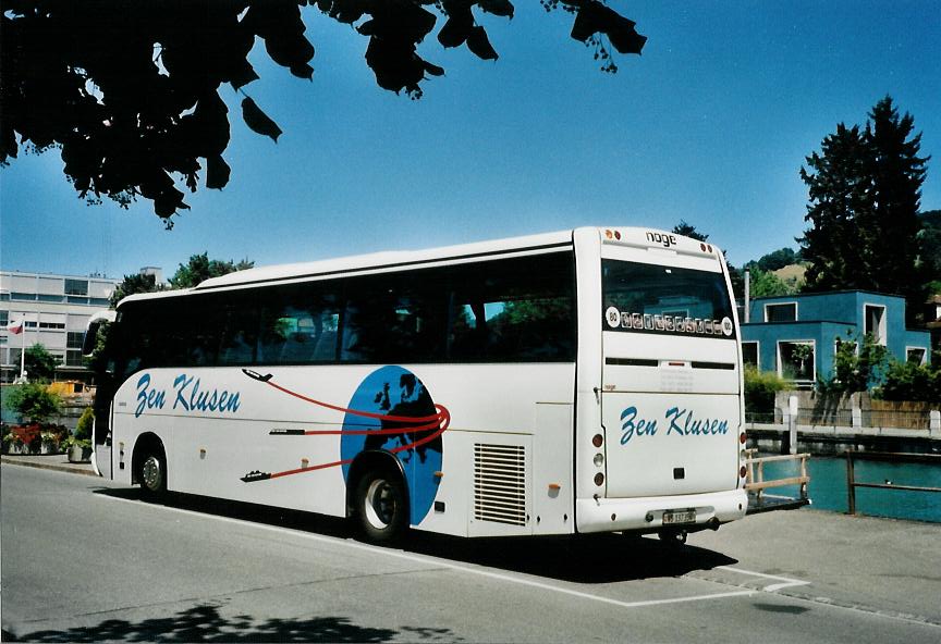 (108'429) - Zen Klusen, Gr�chen - VS 137'354 - Iveco am 28. Juni 2008 bei der Schiffl�ndte Thun