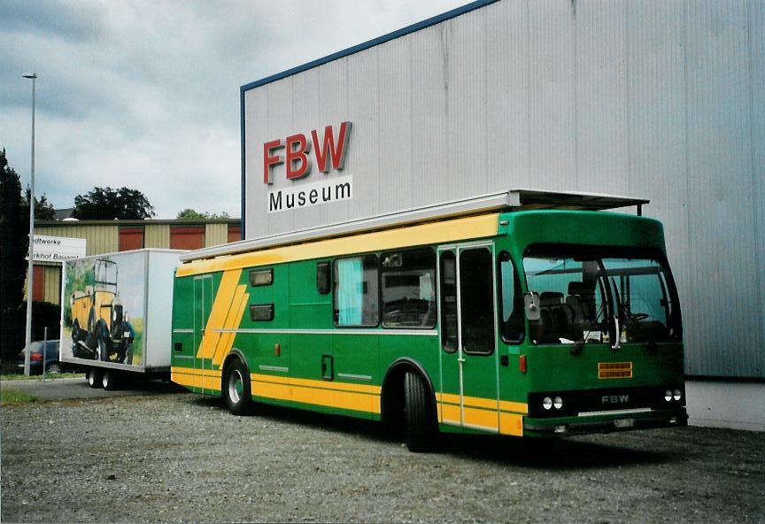 (108'705) - R�llin, Hirzel - ZH 31'371 U - FBW am 6. Juli 2008 in Wetzikon, FBW-Museum