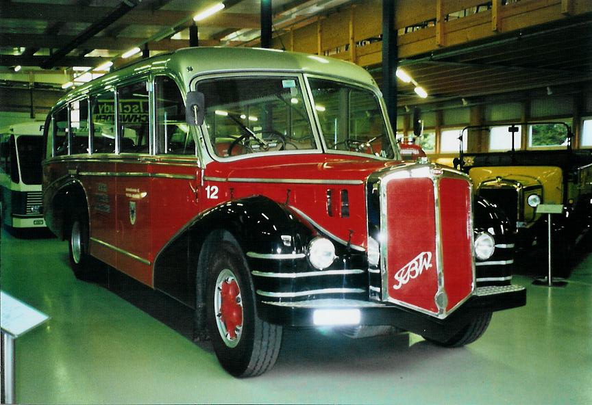 (108'706) - Meier, Gr�t - Nr. 12/ZH 27'216 - FBW/R&J (ex Wespe, Altst�tten; ex AFA Adelboden Nr. 12) am 6. Juli 2008 in Wetzikon, FBW-Museum