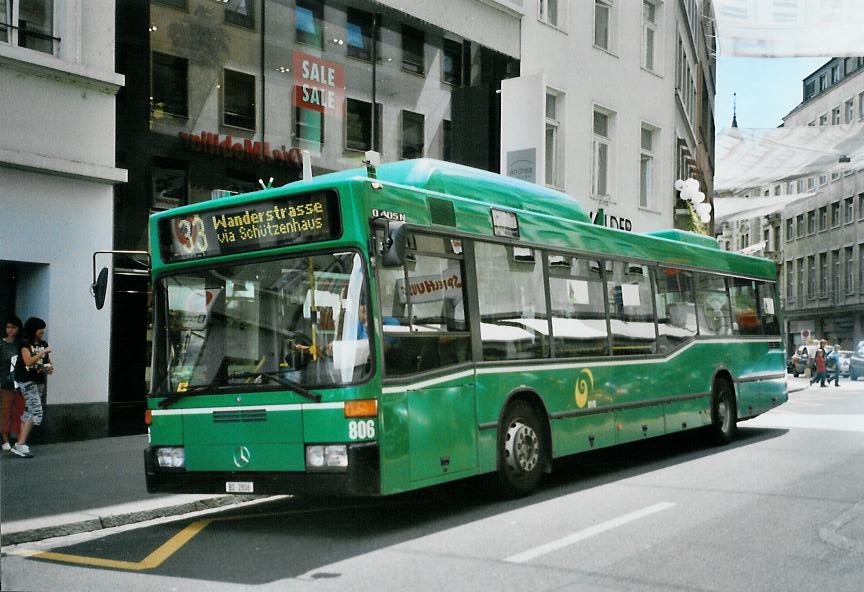 (108'916) - BVB Basel - Nr. 806/BS 2806 - Mercedes am 7. Juli 2008 in Basel, Schiffl�nde