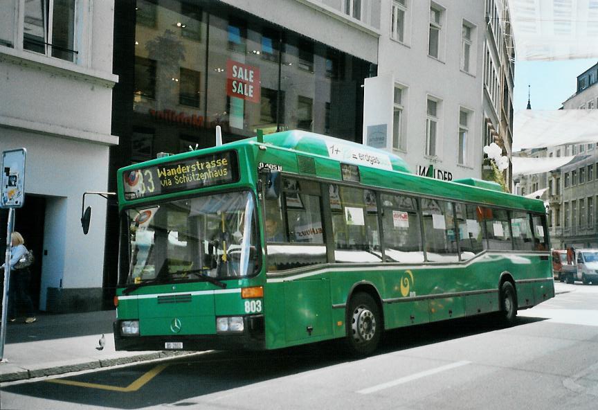 (108'925) - BVB Basel - Nr. 803/BS 2803 - Mercedes am 7. Juli 2008 in Basel, Schiffl�nde