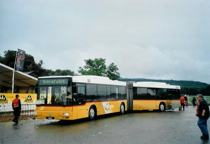 (109'136) - PostAuto Z�rich - Nr. 143/ZH 780'685 - MAN (ex Nr. 20; ex P 26'015) am 13. Juli 2008 in Frauenfeld, Open-Air