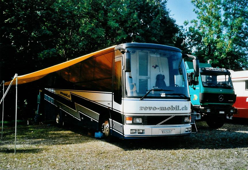 (110'219) - Glarner, Sch�nis - SG 214'651 - Volvo (ex AAGK Koppigen Nr. 23) am 16. August 2008 in Goldingen, Atzm�nnig