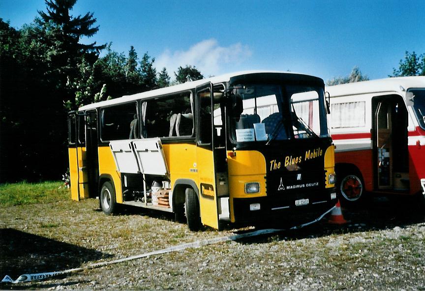 (110'225) - Albatros, Emmenbr�cke - LU 15'653 - Magirus-Deutz (ex Bossert, Menzberg) am 16. August 2008 in Goldingen, Atzm�nnig