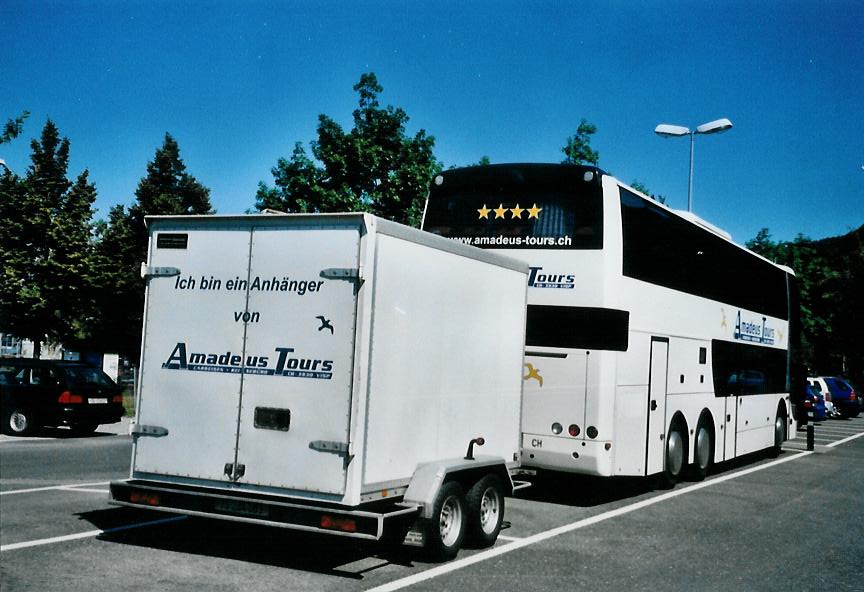 (110'433) - Amadeus, Visp - VS 264'083 - ??? Gep�ckanh�nger am 19. August 2008 in Thun, Seestrasse