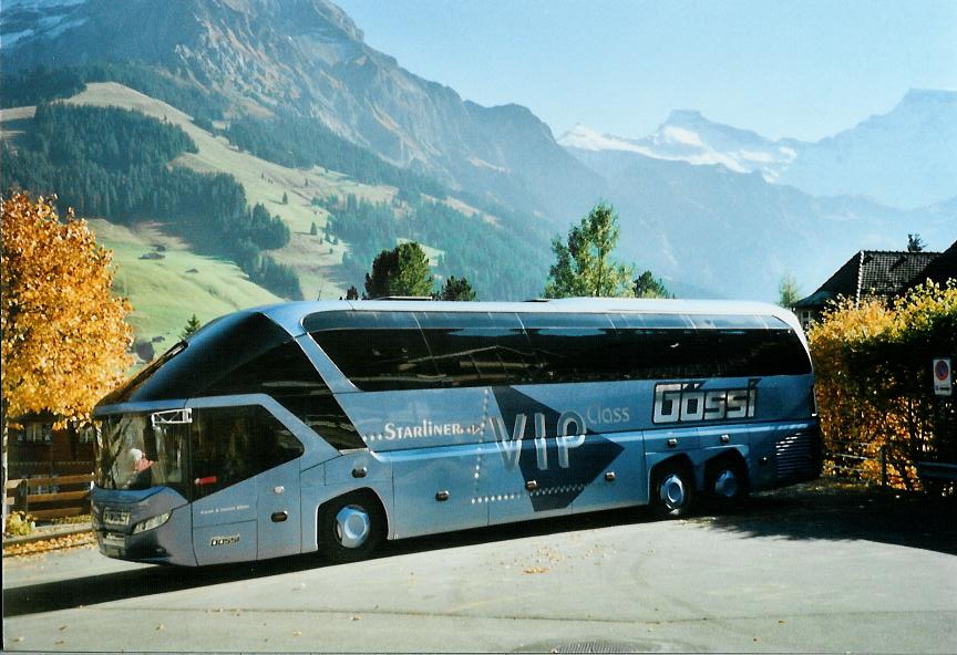 (111'705) - G�ssi, Horw - LU 204'205 - Neoplan am 19. Oktober 2008 in Adelboden, Landstrasse