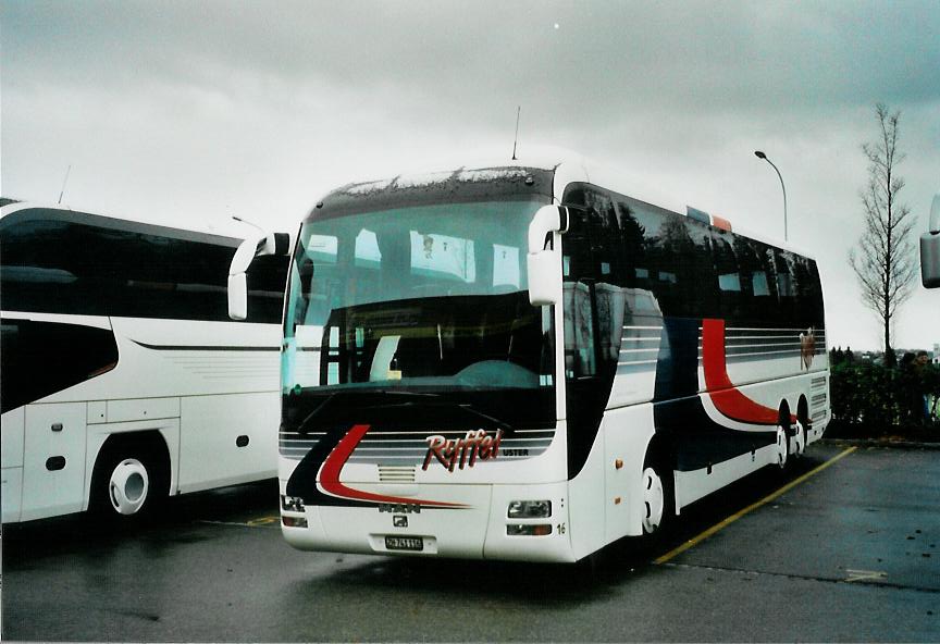 (112'125) - Ryffel, Uster - Nr. 16/ZH 741'116 - MAN am 22. November 2008 in Langenthal, Calag