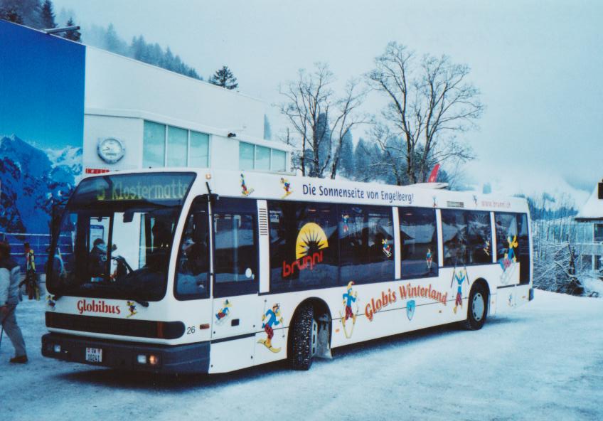 (113'404) - EAB Engelberg - OW 10'241 - Den Oudsten (ex AAGU Altdorf Nr. 26) am 26. Dezember 2008 in Engelberg, Talstation Titlisbahnen