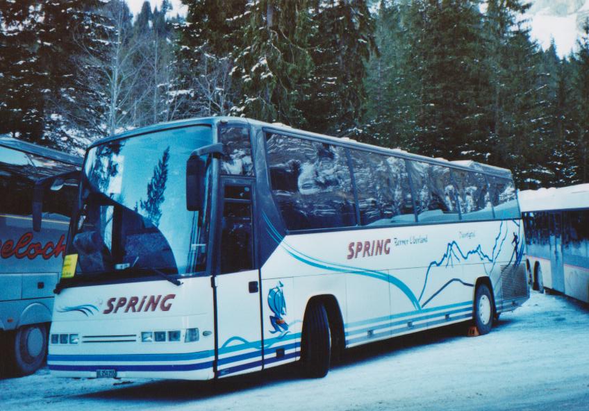 (113'730) - Spring, Schwenden - BE 250'255 - Dr�gm�ller am 11. Januar 2009 in Adelboden, Unter dem Birg