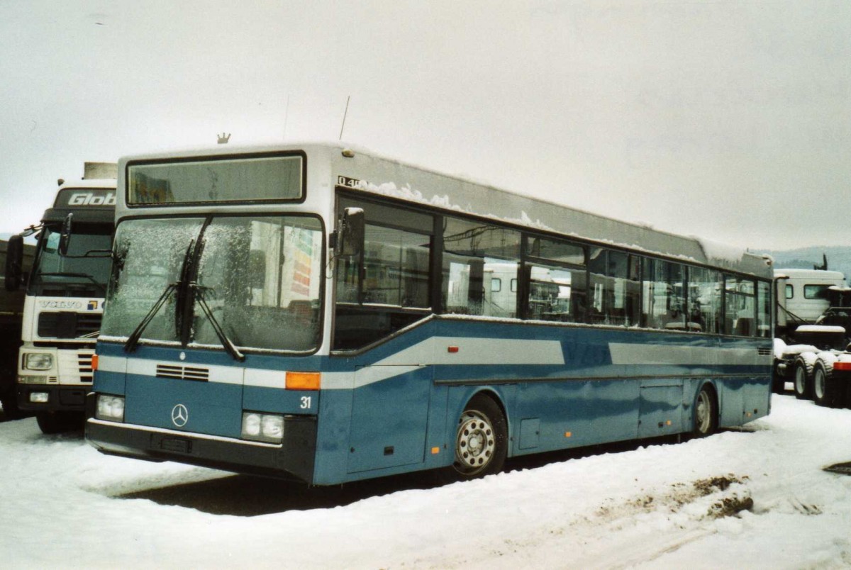 (114'505) - VZO Gr�ningen - Nr. 31 - Mercedes am 18. Februar 2009 in Wil, Larag