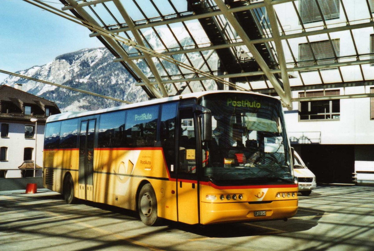 (115'101) - PostAuto Graub�nden - GR 159'349 - Neoplan (ex P 25'166) am 14. M�rz 2009 in Chur, Postautostation