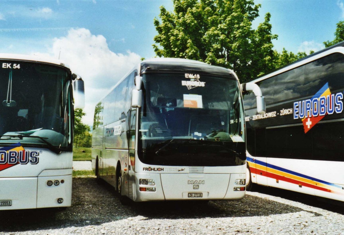 (116'330) - Fr�hlich, Z�rich - Nr. 18/ZH 27'118 - MAN am 6. Mai 2009 in Thun, Kleine Allmend