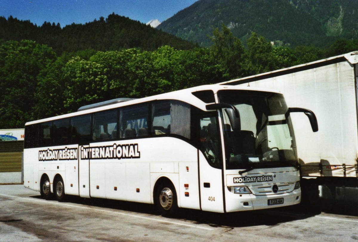 (116'515) - Aus Deutschland: Holiday Reisen, Berlin - Nr. 404/P-EB 404 - Mercedes am 23. Mai 2009 in Vomp, Rastst�tte