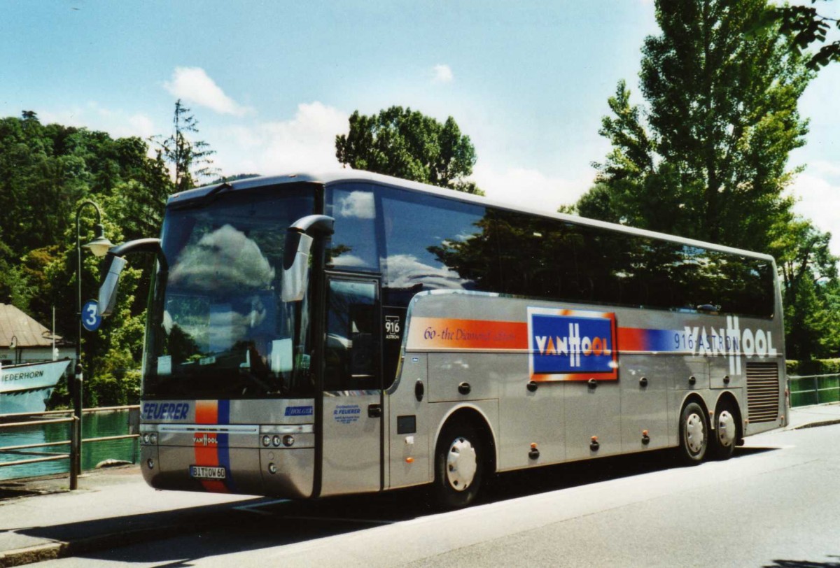 (117'528) - Aus Deutschland: Feuerer, Bernkastel - BIT-OW 60 - Van Hool am 9. Juni 2009 bei der Schiffl�ndte Thun