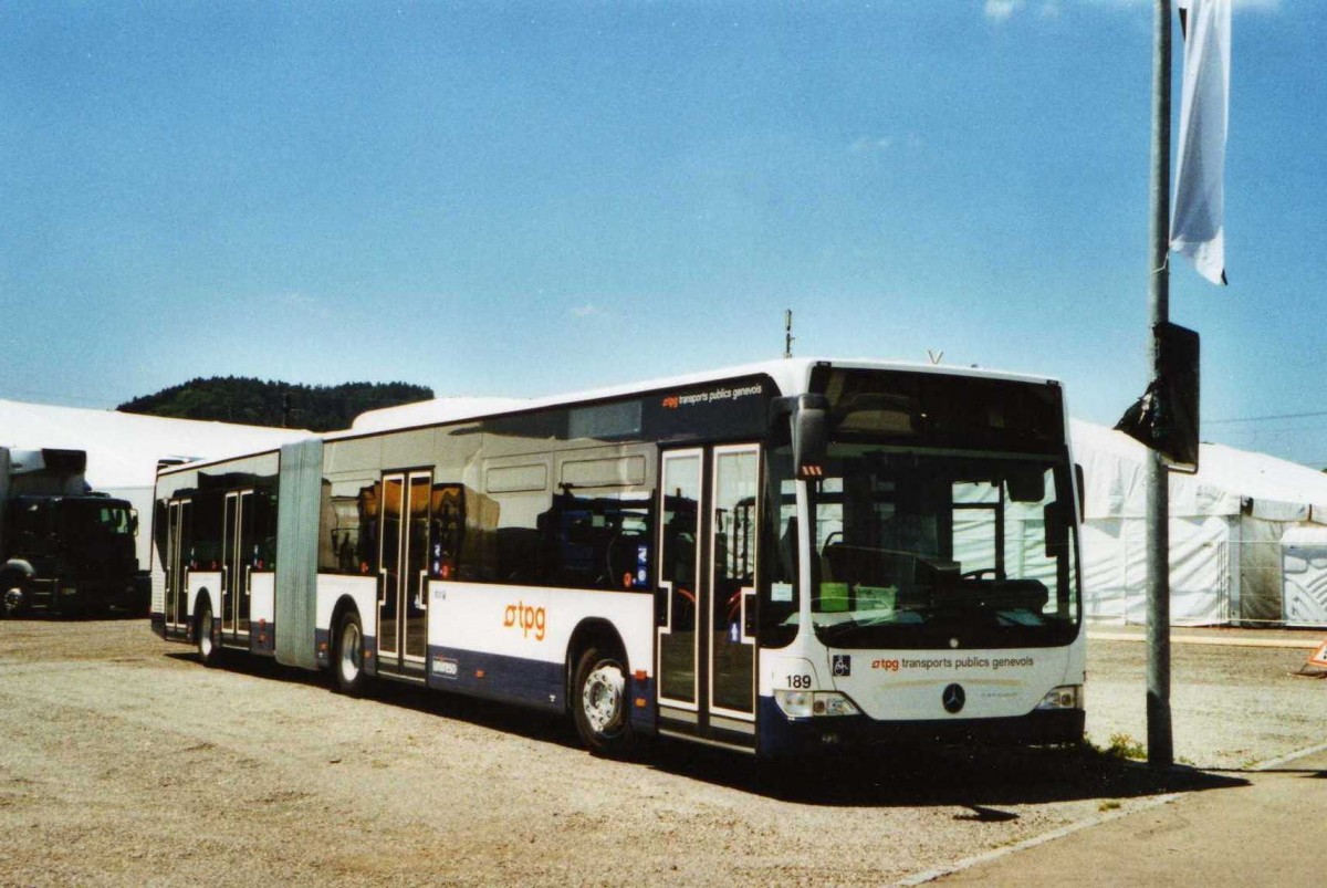 (117'726) - TPG Gen�ve - Nr. 189 - Mercedes am 17. Juni 2009 in Wil, Larag
