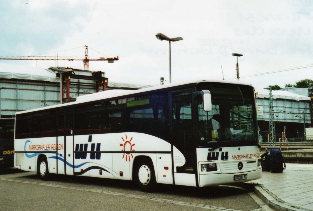 (117'925) - Will, M�llheim - FR-WK 51 - Mercedes am 4. Juli 2009 in Freiburg, Karlsplatz