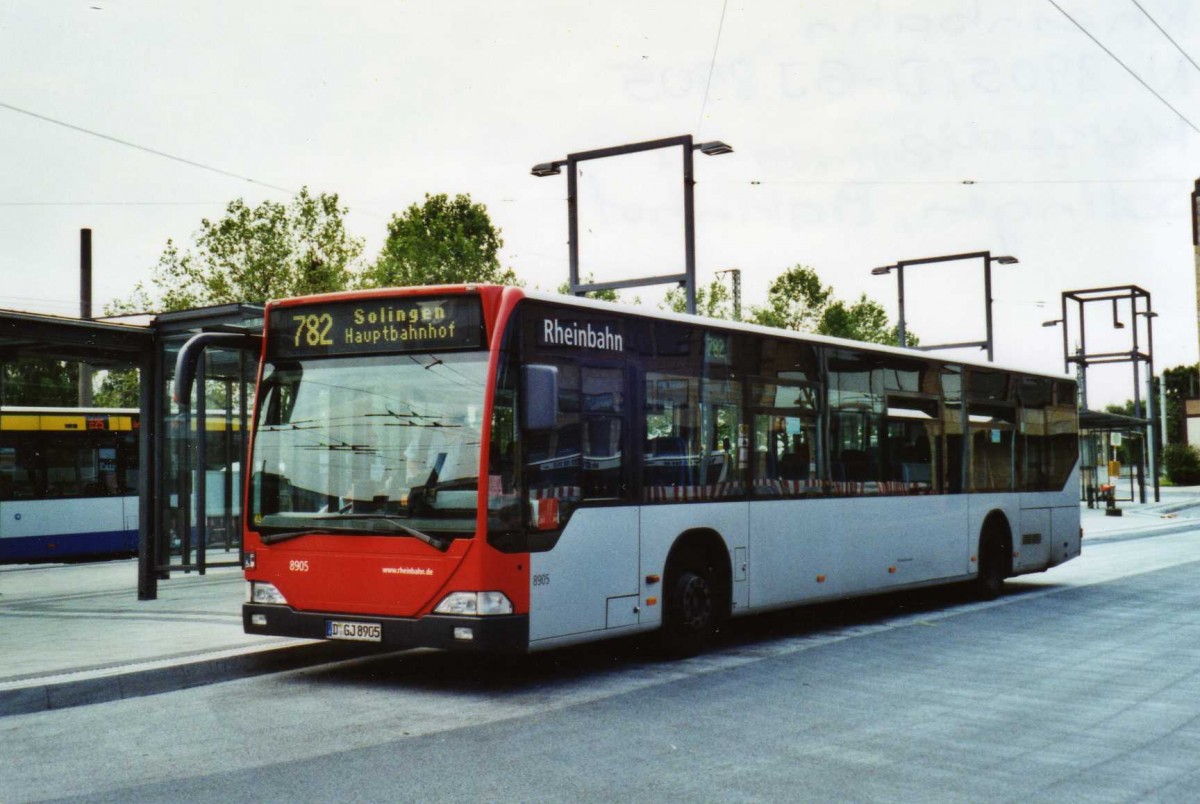 (118'011) - Rheinbahn, D�sseldorf - Nr. 8905/D-GJ 8905 - Mercedes am 5. Juli 2009 in Solingen