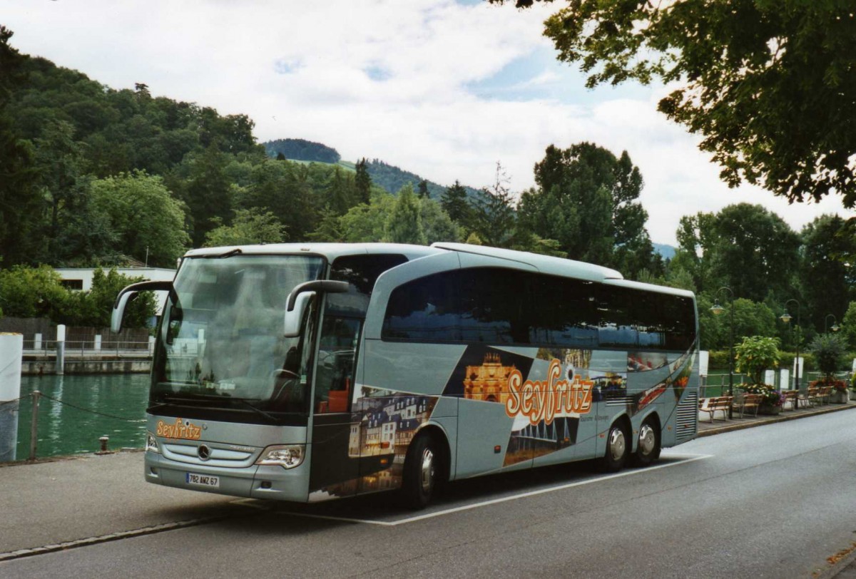 (119'207) - Aus Frankreich: Seyfritz, Obernai - 782 AWZ 67 - Mercedes am 19. Juli 2009 bei der Schiffl�ndte Thun