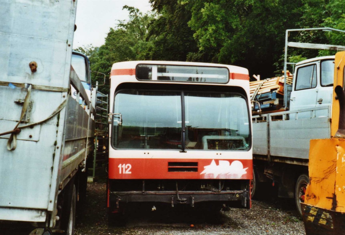 (119'430) - VB Biel (RWB) - Nr. 112 - FBW/R&J am 9. August 2009 in Oberburg, Ziegelgut