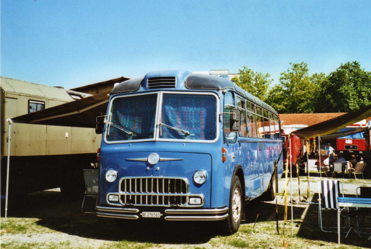 (119'833) - Heimberg, Oberburg - BE 276'513 - FBW/Gangloff (ex P 24'035; ex P 21'535) am 15. August 2009 in Zug, Wohnbustreffen