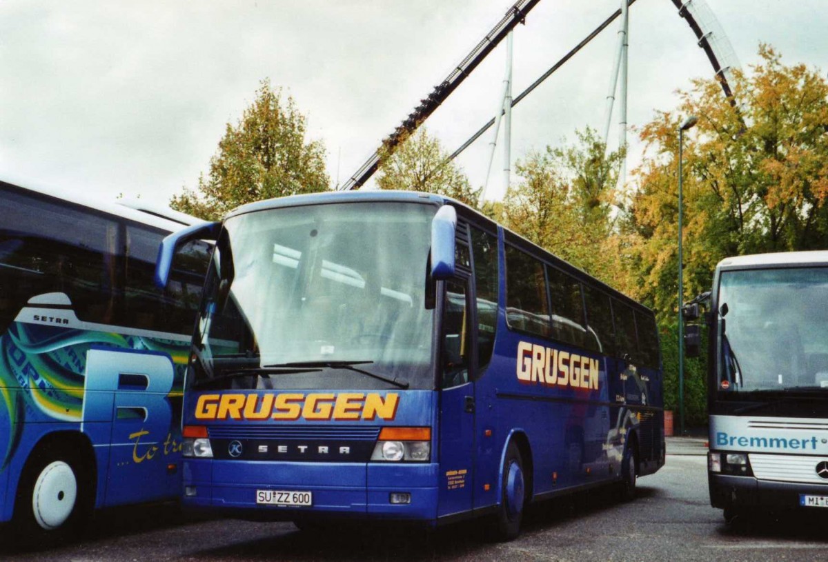 (121'503) - Gr�sgen, Bornheim - SU-ZZ 600 - Setra am 18. Oktober 2009 in Rust, Europapark