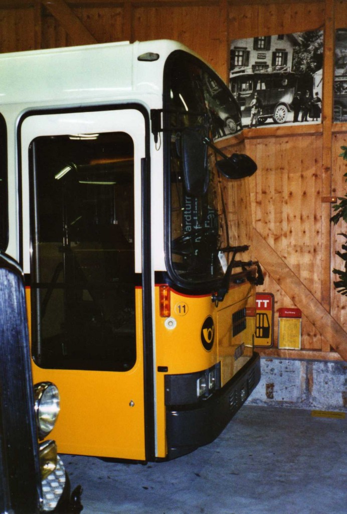 (121'806) - Biegger, Uster - Nr. 11 - NAW/R&J (ex AS Engi Nr. 7) am 24. Oktober 2009 in Ziegelbr�cke, Museum (Teilaufnahme)