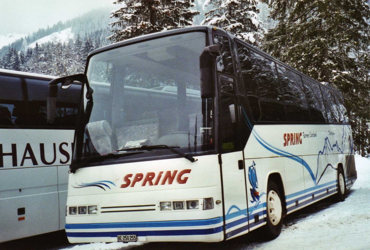 (123'713) - Spring, Schwenden - BE 250'255 - Dr�gm�ller am 9. Januar 2010 in Adelboden, Unter dem Birg