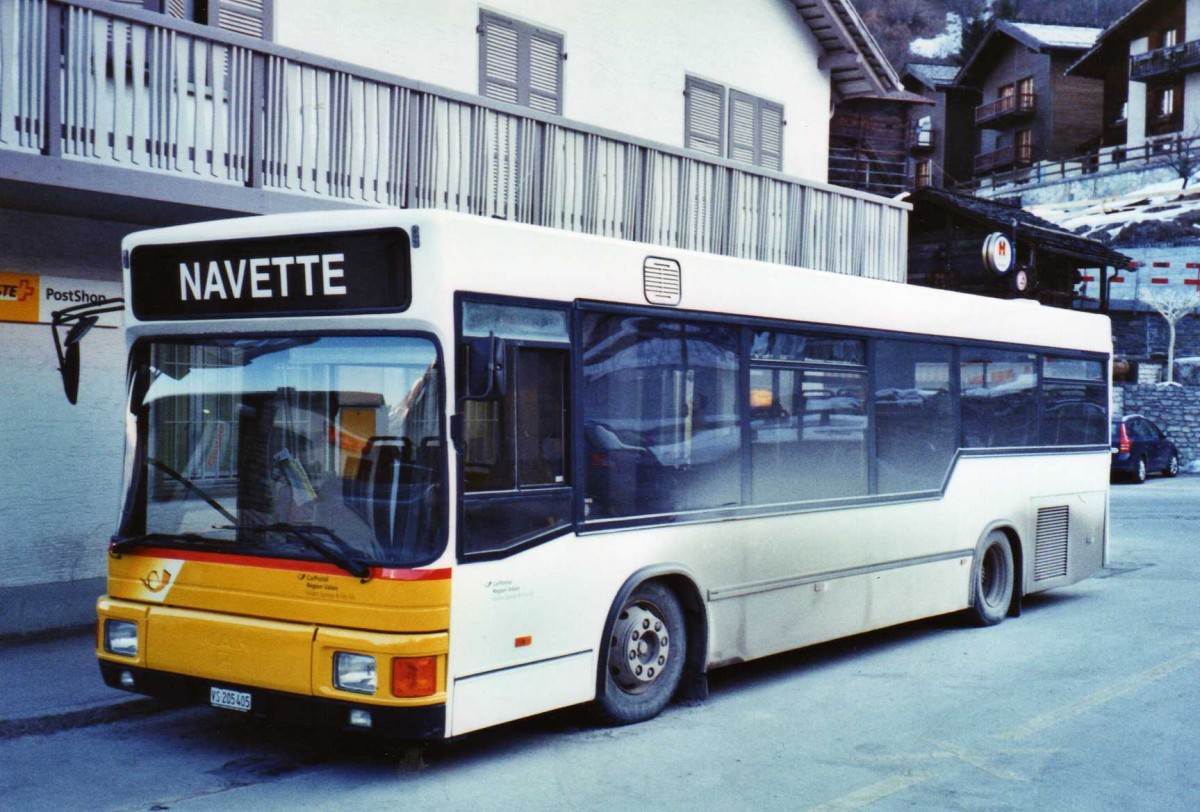 (124'615) - Epiney, Ayer - VS 205'405 - MAN/Lauber-MAN am 9. M�rz 2010 in Vissoie, Post