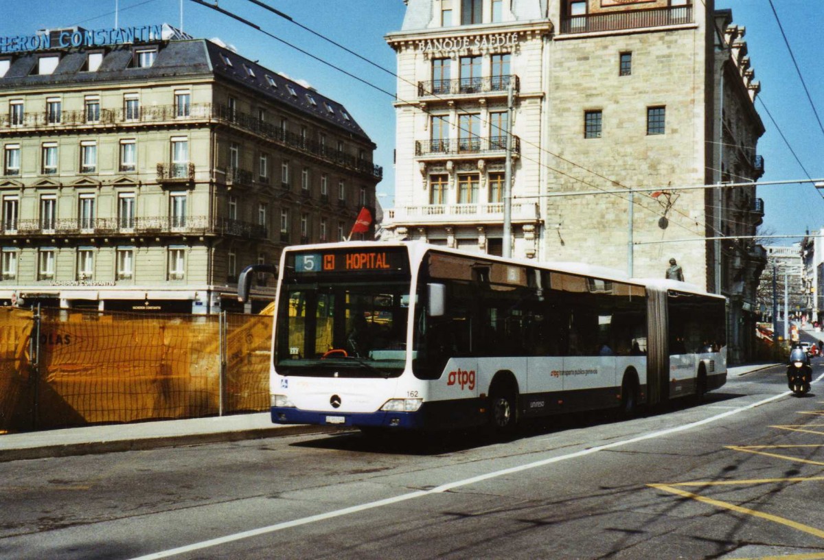 (124'935) - TPG Gen�ve - Nr. 162/GE 960'546 - Mercedes am 13. M�rz 2010 in Gen�ve, Bel-Air