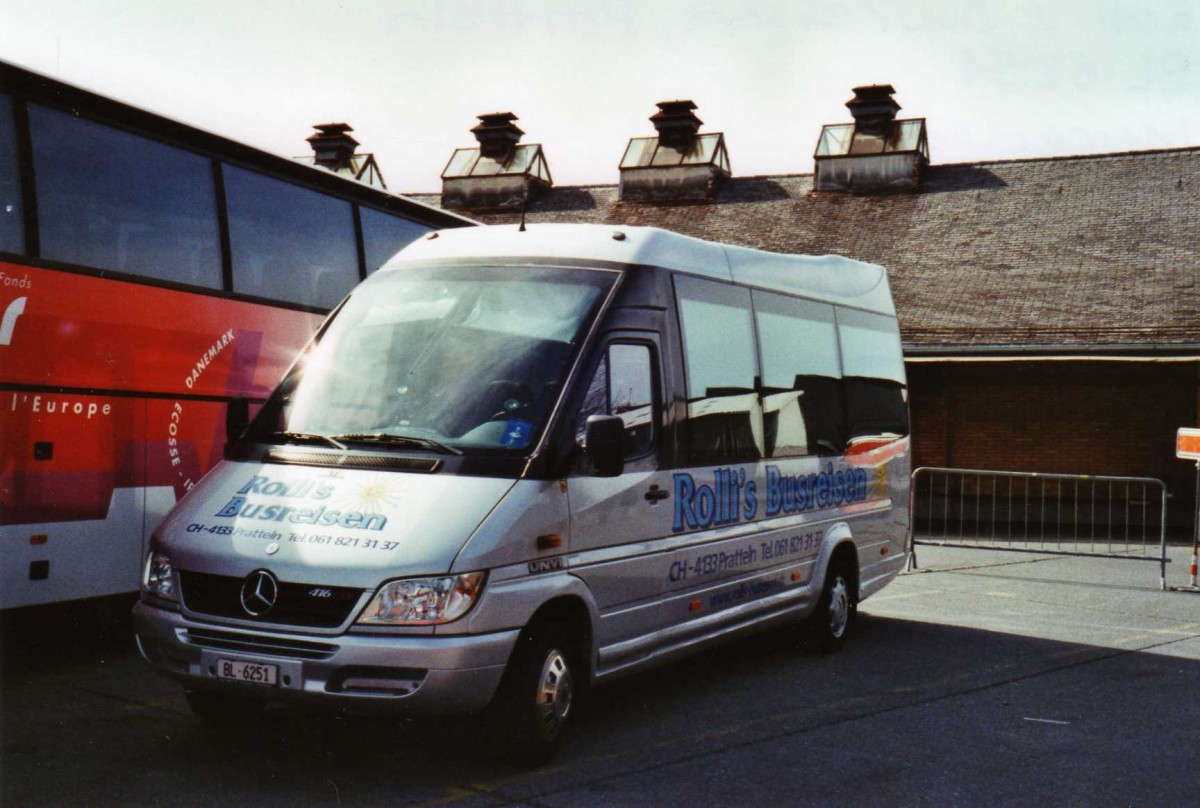 (125'123) - Rolli's Busreisen, Pratteln - BL 6251 - Mercedes am 18. M�rz 2010 in Thun, Expo
