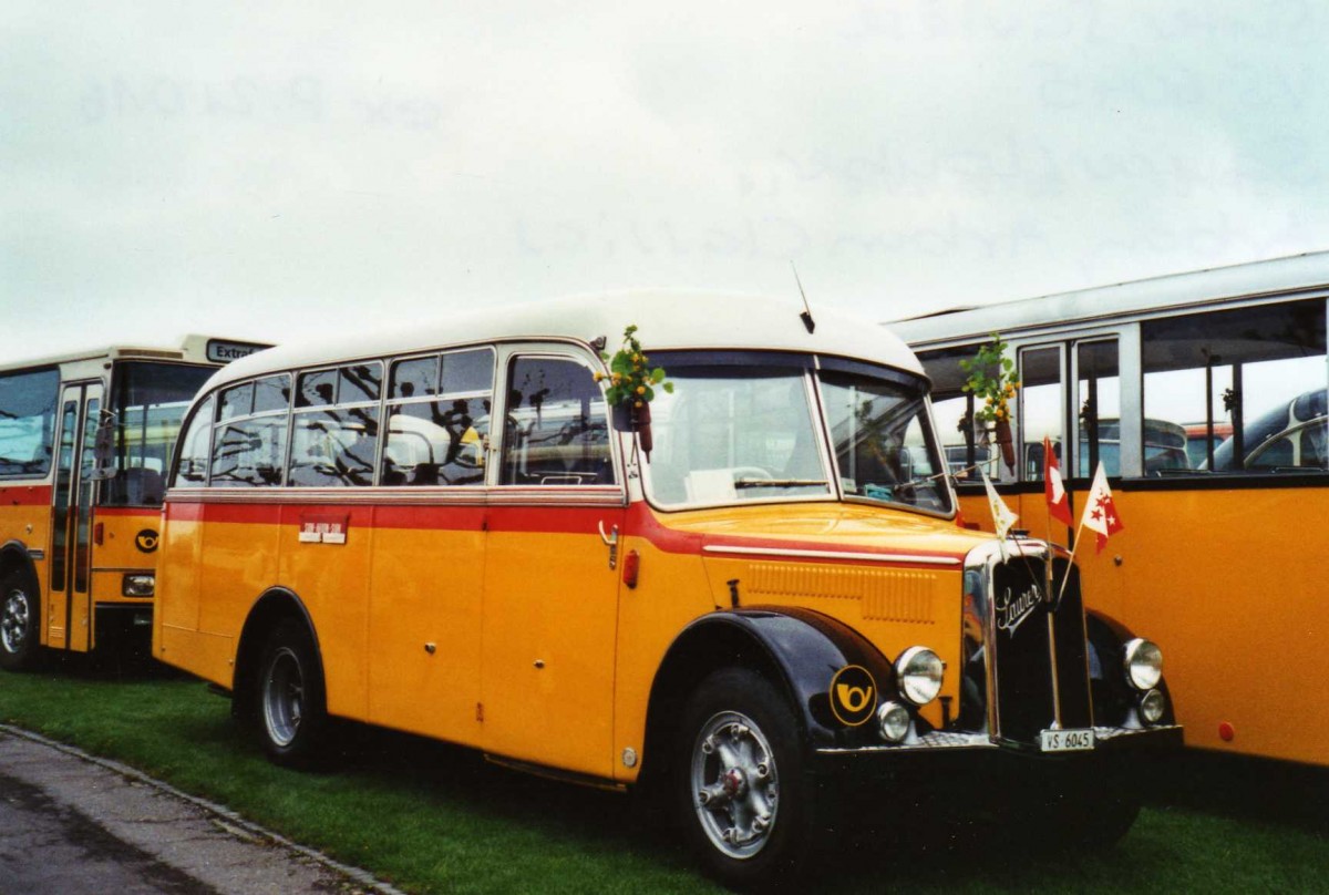 (125'732) - Suter, Savi�se - VS 6045 - Saurer/Lauber (ex Humbert-Droz, Ligni�res; ex P 21'016; ex Pache+Helfer, Colombier) am 1. Mai 2010 in Arbon, Arbon Classics