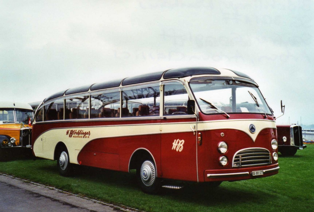 (125'736) - Bl�chlinger, Neuhaus - SG 301'177 - Saurer/Gangloff am 1. Mai 2010 in Arbon, Arbon Classics