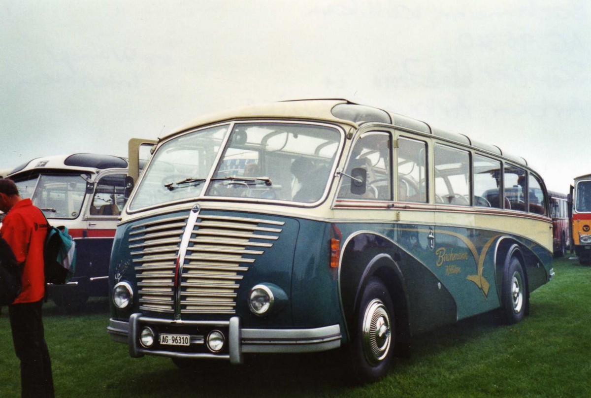 (125'804) - Bachmann, K�lliken - AG 96'310 - Saurer/R&J (ex BSF Hochdorf; ex Wenger, Interlaken) am 1. Mai 2010 in Arbon, Arbon Classics