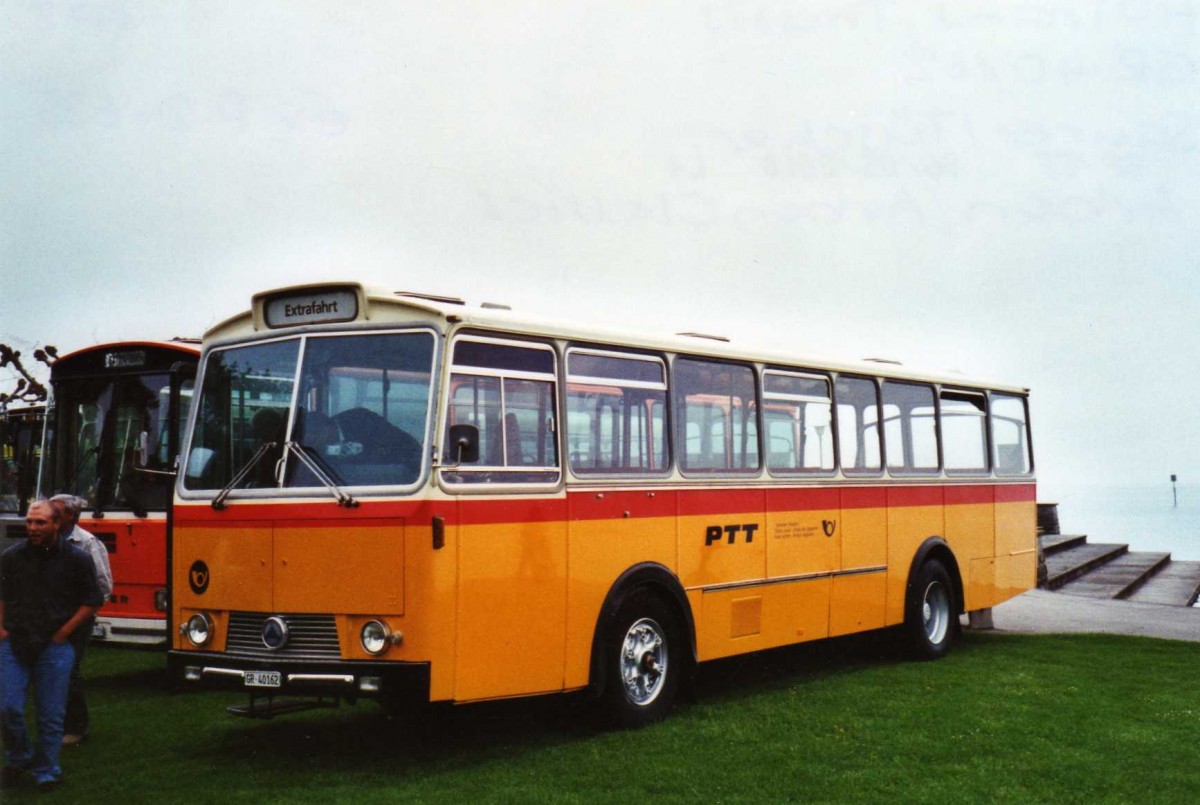 (125'806) - HPTrans, Thusis - GR 40'162 - Saurer/T�scher (ex Mauerhofer, Worb; ex Erni, Schupfart Nr. 3; ex P 24'636) am 1. Mai 2010 in Arbon, Arbon Classics