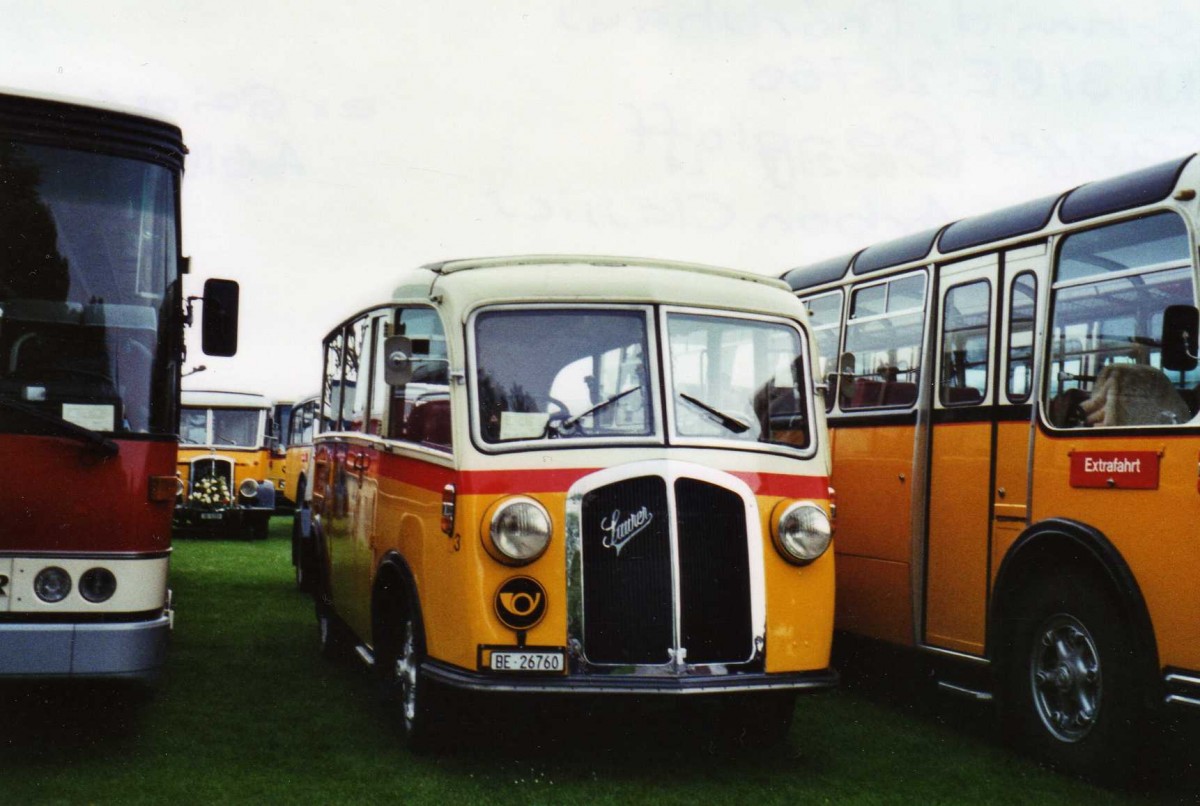 (125'812) - Schmid, Th�rishaus - Nr. 3/BE 26'760 - Saurer/Gangloff (ex Geiger, Adelboden Nr. 3) am 1. Mai 2010 in Arbon, Arbon Classics