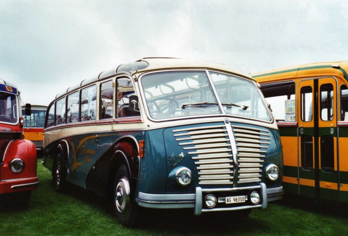 (125'829) - Bachmann, K�lliken - AG 96'310 - Saurer/R&J (ex BSF Hochdorf; ex Wenger, Interlaken) am 1. Mai 2010 in Arbon, Arbon Classics
